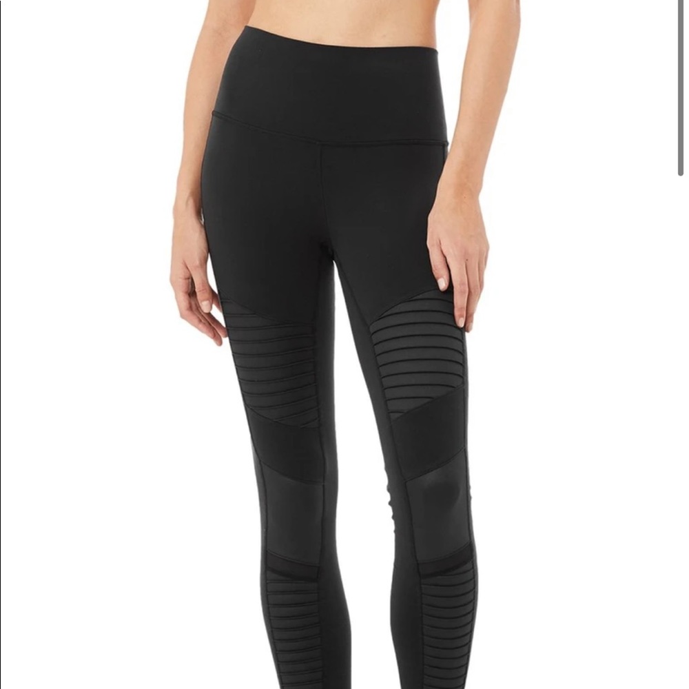 NWOT Alo High-Waist Moto Legging